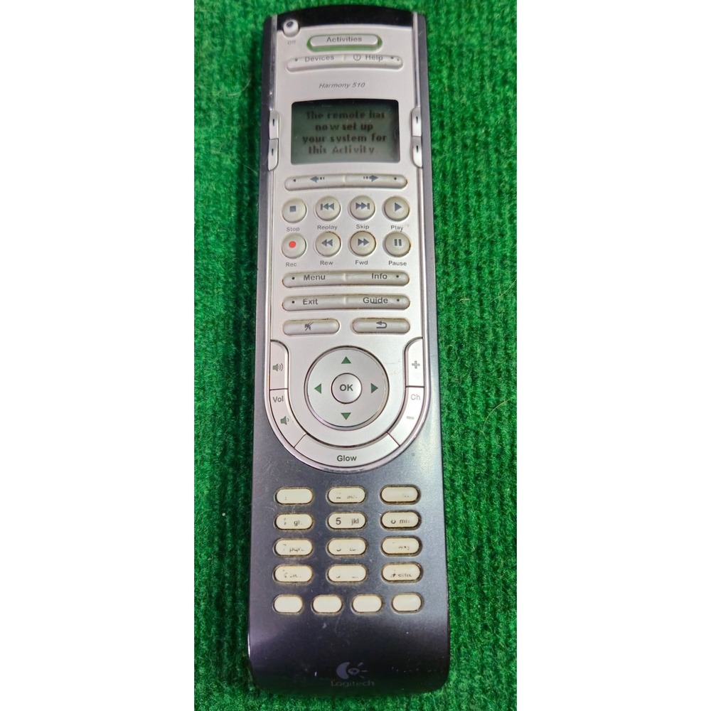 Logitech Harmony 510 Universal Remote‎ Control Programmable LCD Screen